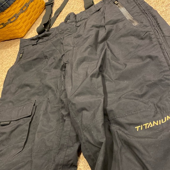 Columbia Other - Columbia Omni Tech Titanium Breathable Ski Snow Pants Removable Suspenders XL